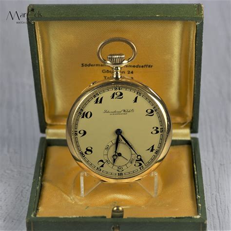 iwc pocket watch ebay|vintage iwc watches.